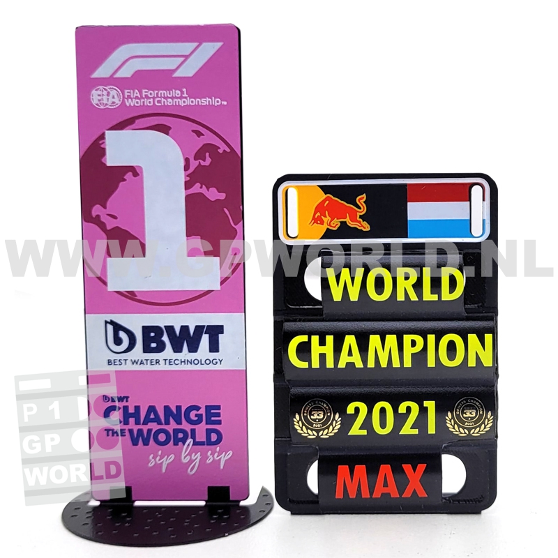 Max Verstappen's 2021 World Championship winning car, now at 1:18 scal –  Amalgam Collection