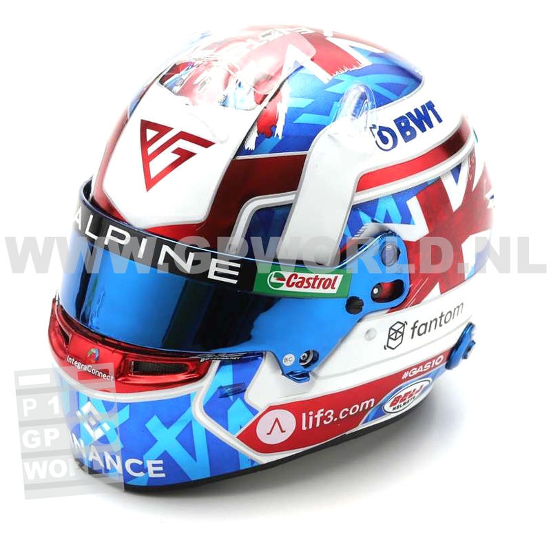 2023 helmet Pierre Gasly | British GP