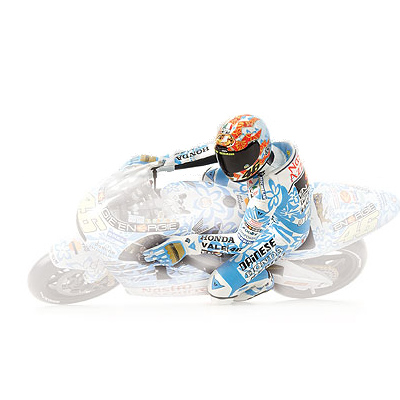 Figurine 1/12 Valentino Rossi Moto GP 2006 Minichamps 312060146 -  Miniatures Autos Motos