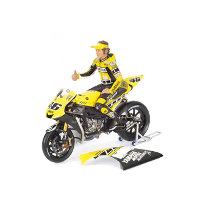Figurine 1/12 Valentino Rossi Moto GP 2006 Minichamps 312060146 -  Miniatures Autos Motos